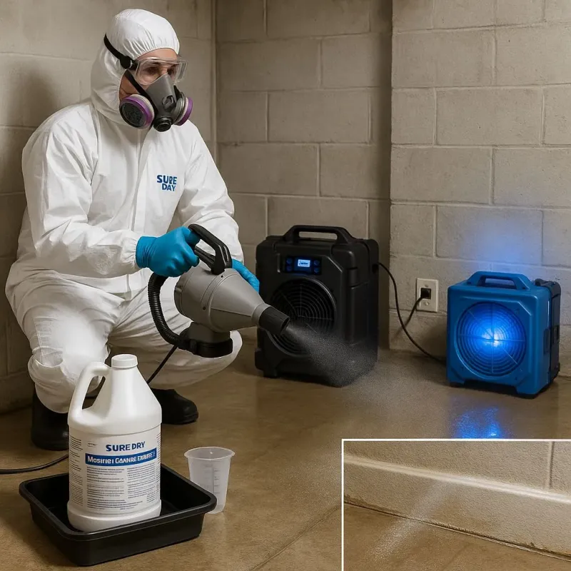 Sanitization and Odor Removal process in Dayton, OH