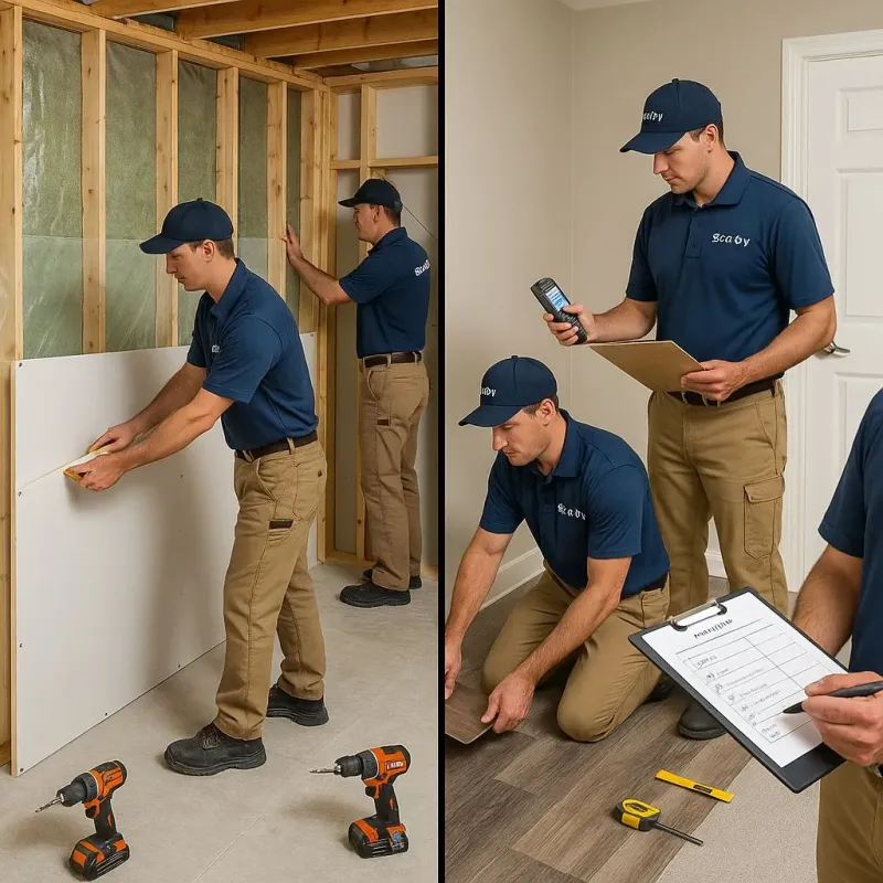 Repairs and Reconstruction process in Dayton, OH
